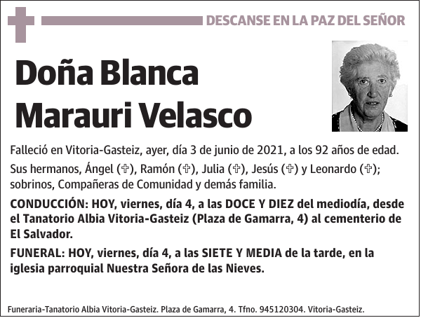 Blanca Marauri Velasco