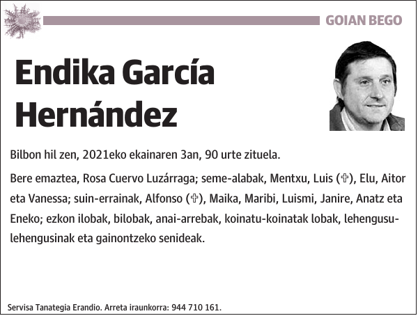 Endika García Hernández Bilbon