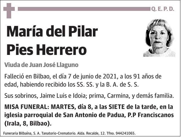 María del Pilar Pies Herrero