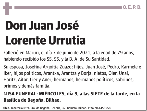 Juan José Lorente Urrutia