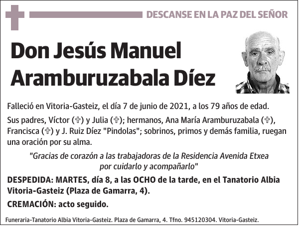 Jesús Manuel Aramburuzabala Díez