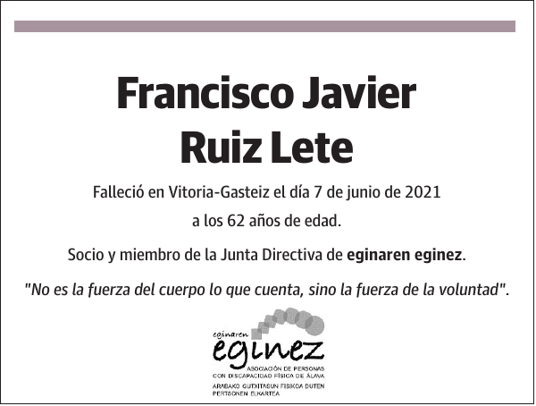 Francisco Javier Ruiz Lete