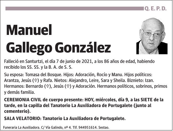 Manuel Gallego González