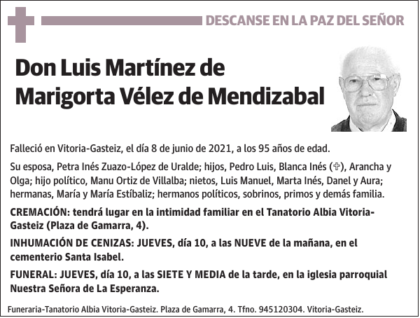 Luis Martínez de Marigorta Vélez de Mendizabal