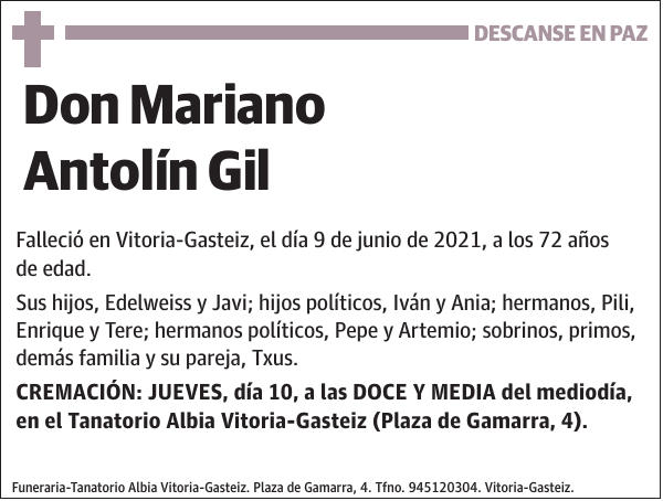 Mariano Antolín Gil