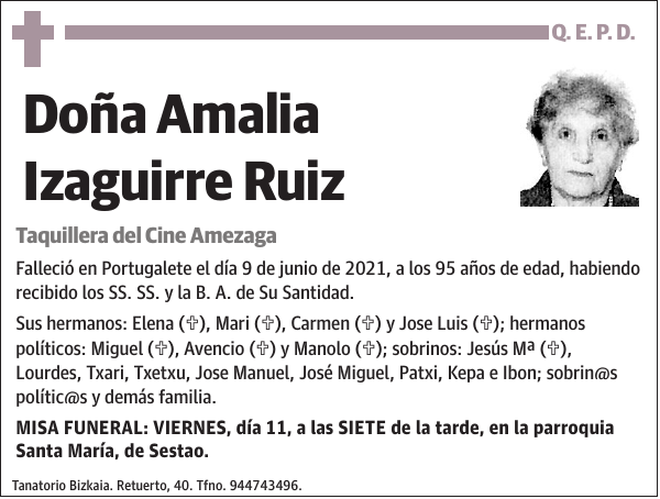 Amalia Izaguirre Ruiz