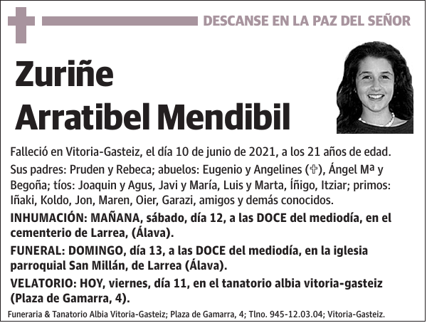 Zuriñe Arratibel Mendibil