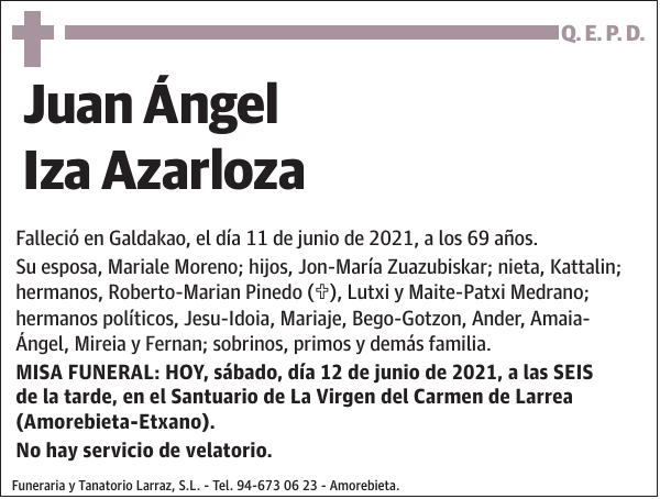 Juan Ángel Iza Azarloza