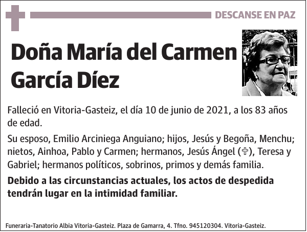 María del Carmen García Díez