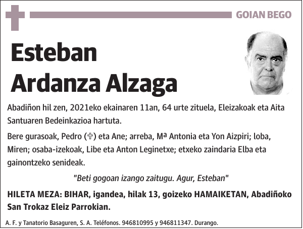 Esteban Ardanza Alzaga