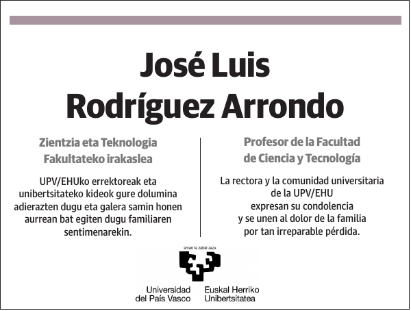 José Luis Rodríguez Arrondo