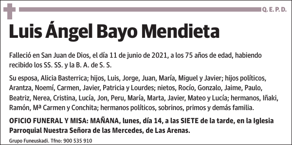 Luis Ángel Bayo Mendieta