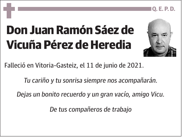 Juan Ramón Sáez de Vicuña Pérez de Heredia