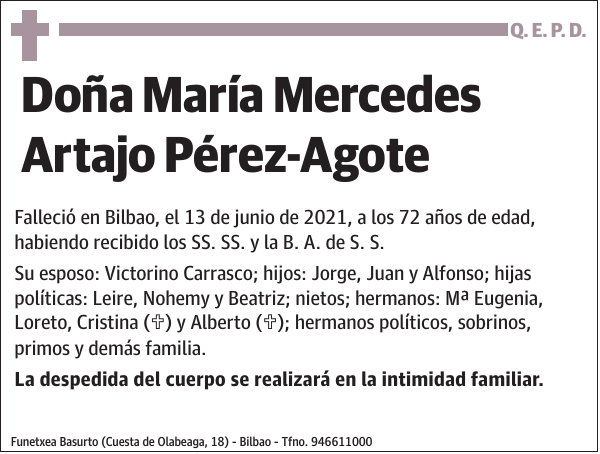 María Mercedes Artajo Pérez-Agote