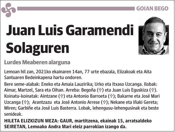 Juan Luis Garamendi Solaguren