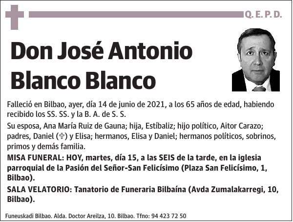 José Antonio Blanco Blanco