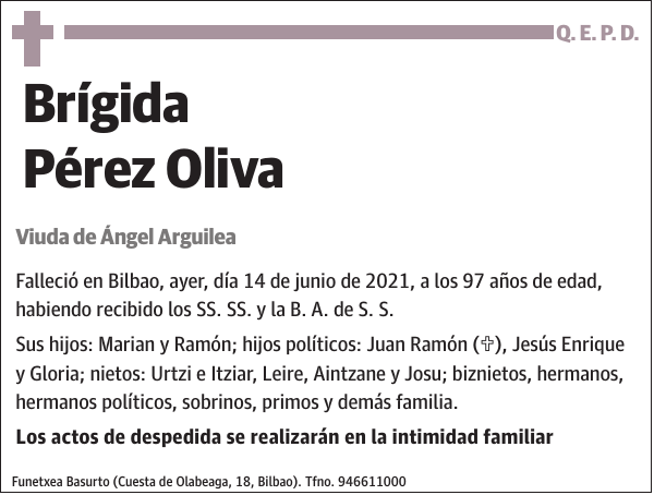 Brígida Pérez Oliva