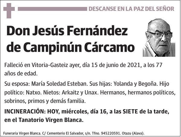 Jesús Fernández de Campinún Cárcamo