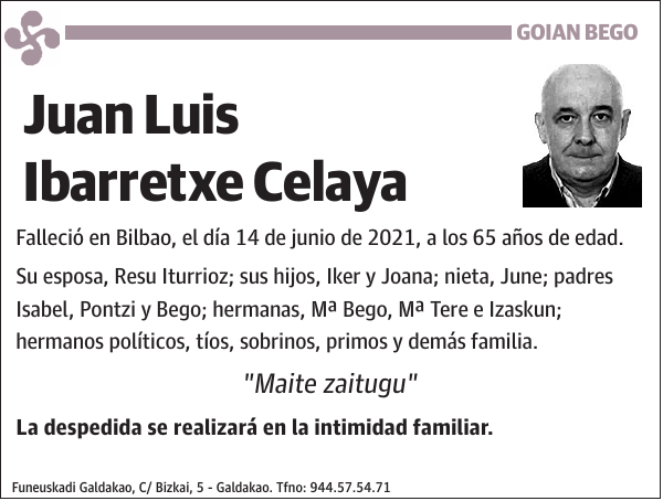 Juan Luis Ibarretxe Celaya