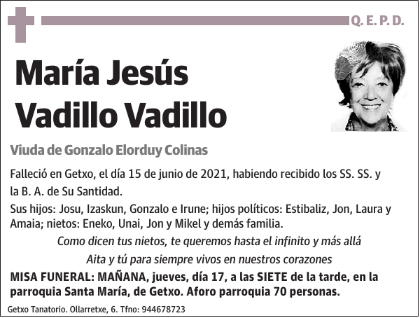 María Jesús Vadillo Vadillo