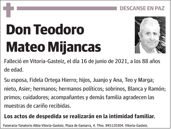 Teodoro Mateo Mijancas