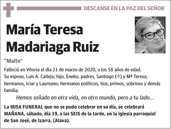 María Teresa Madariaga Ruiz