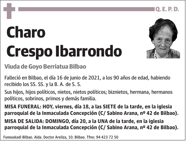 Charo Crespo Ibarrondo