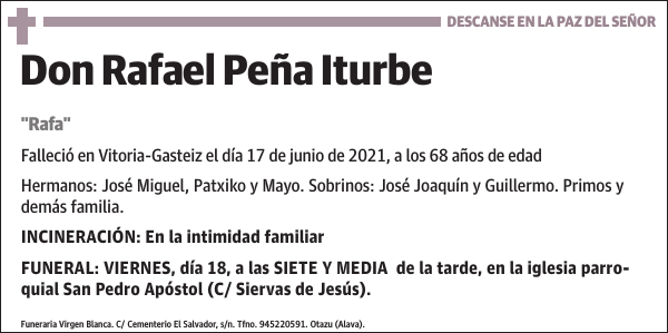 Rafael Peña Iturbe