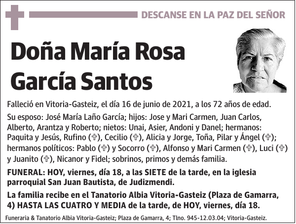 María Rosa García Santos