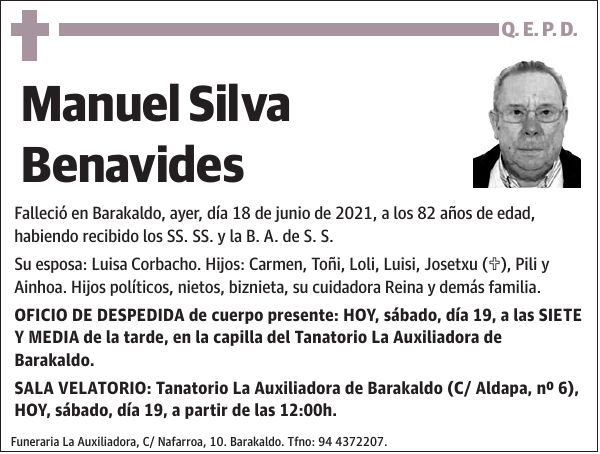 Manuel Silva Benavides