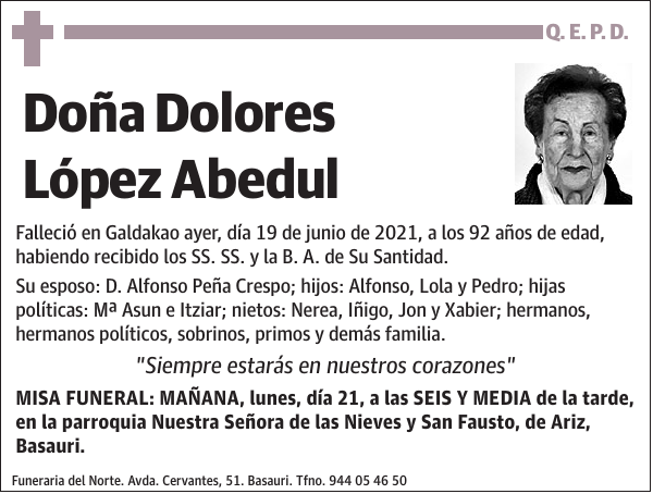 Dolores López Abedul