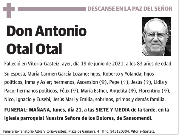 Antonio Otal Otal