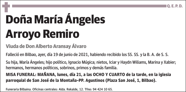 María Ángeles Arroyo Remiro