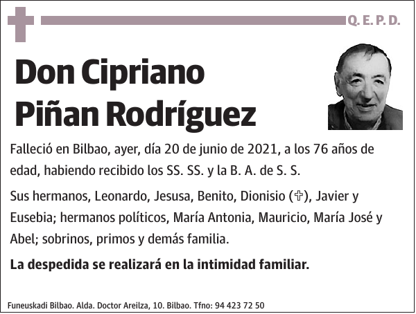 Cipriano Piñan Rodríguez