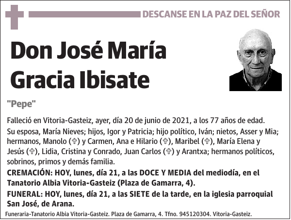 José María Gracia Ibisate