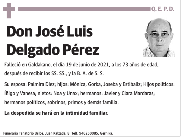 José Luis Delgado Pérez