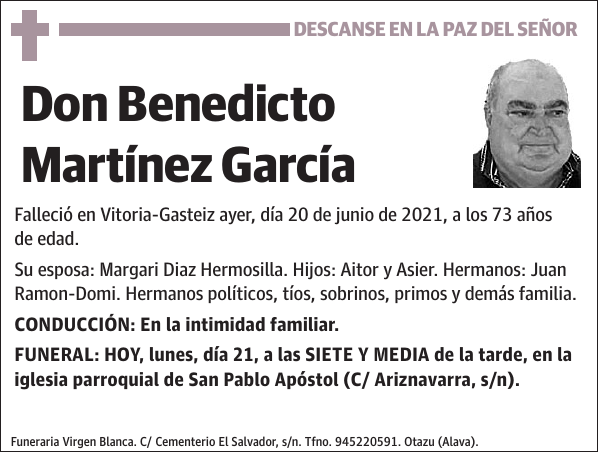 Benedicto Martínez García