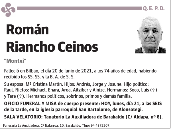 Román Riancho Ceinos