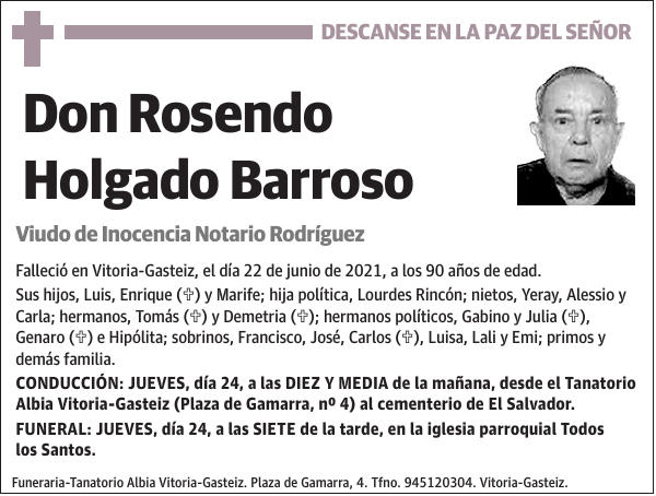 Rosendo Holgado Barroso