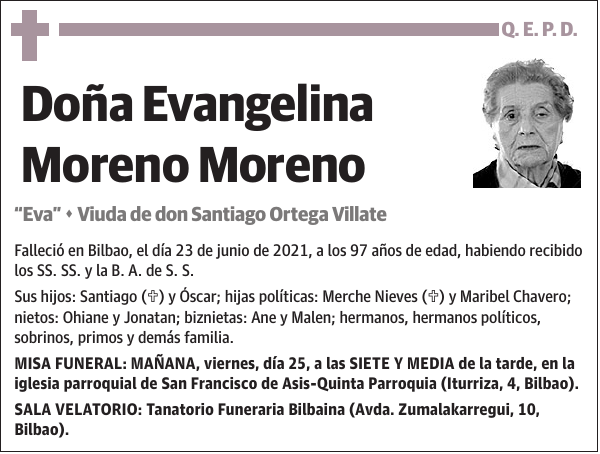 Evangelina Moreno Moreno