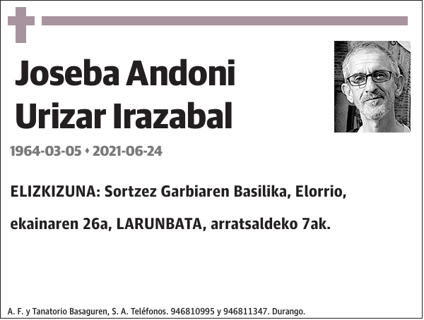 Joseba Andoni Urizar Irazabal