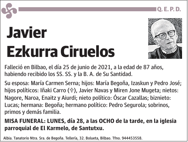 Javier Ezkurra Ciruelos