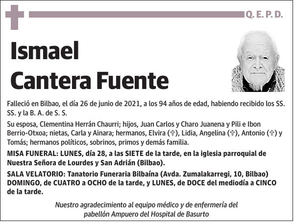 Ismael Cantera Fuente