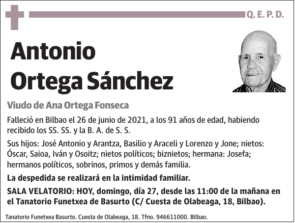 Antonio Ortega Sánchez