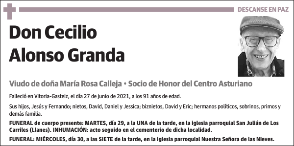 Cecilio Alonso Granda