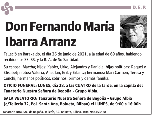 Fernando María Ibarra Arranz