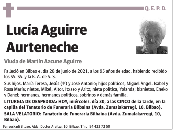 Lucía Aguirre Aurteneche