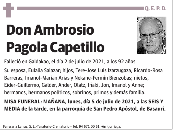 Ambrosio Pagola Capetillo