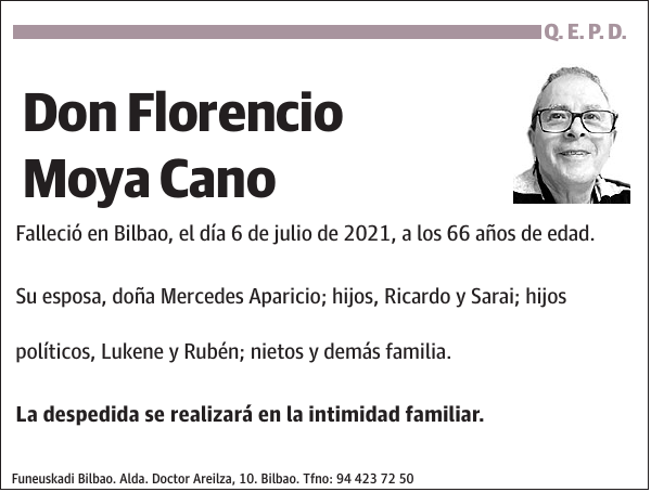 Florencio Moya Cano