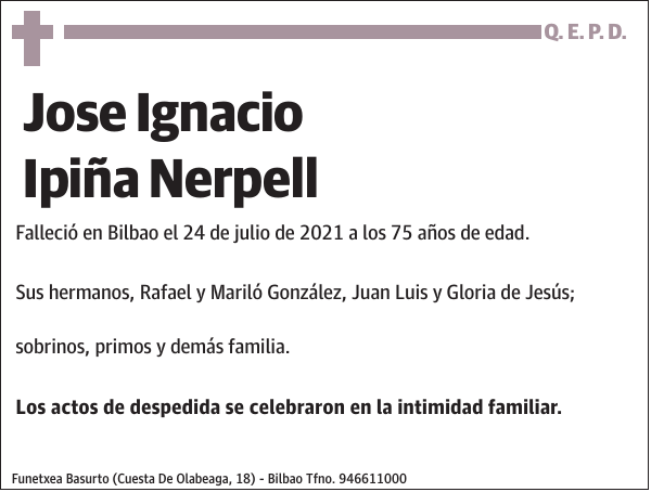 Jose Ignacio Ipiña Nerpell